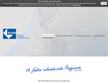 Tablet Screenshot of kuhn-lehren.com